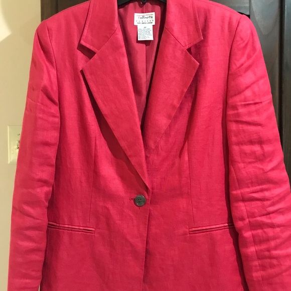 Talbots linen blazer - Picture 4 of 4